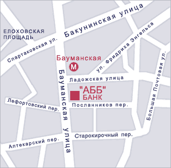 Карта проезда